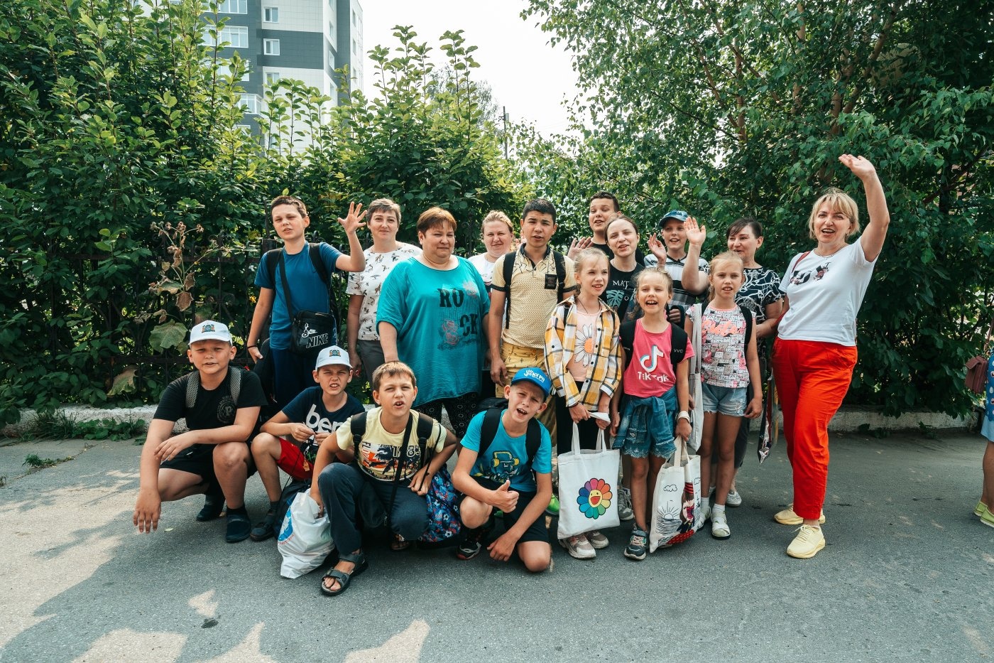 Дети из Макеевки отправляются домой после отдыха в Югре
